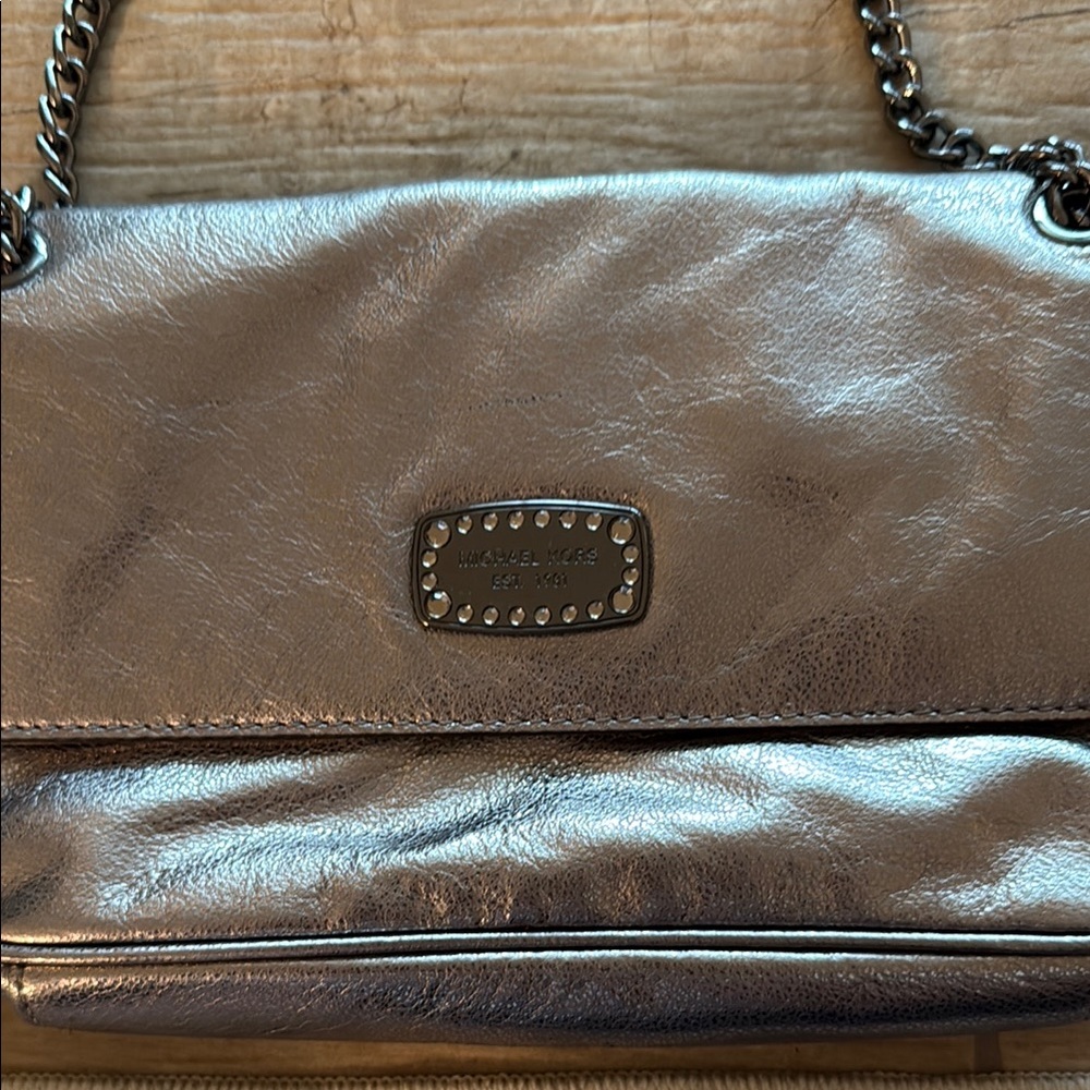 Michael Kors Metallic Shoulder Bag